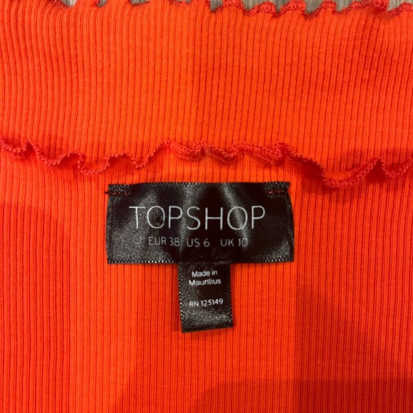 Topshop cropped tank top size 6 - Picture 6 of 6